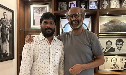 'மகாராஜா' பட டைரக்டரை நேரில் அழைத்து பாராட்டிய ரஜினி