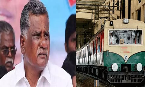 பல்லாவரம், கூடுவாஞ்சேரி இடையே புறநகர் ரெயில்களை நெரிசல் நேரங்களிலாவது இயக்க வேண்டும் - இந்திய கம்யூனிஸ்ட்