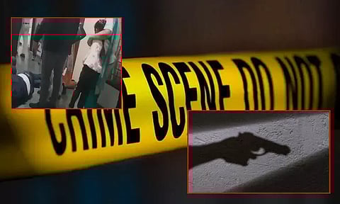 குடும்ப தகராறு; கோர்ட்டில் மருமகனை சுட்டு கொன்ற உதவி ஐ.ஜி.