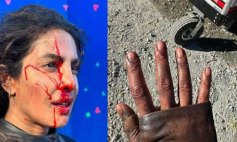 பிரியங்கா சோப்ரா பகிர்ந்த 'தி பிளப்' படப்பிடிப்பு வீடியோ