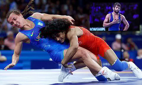 "உலகை ஆளப்போகும் சிங்கப்பெண்ணே.. " - வினேஷ் போகத்துக்கு பஜ்ரங் புனியா புகழாரம்