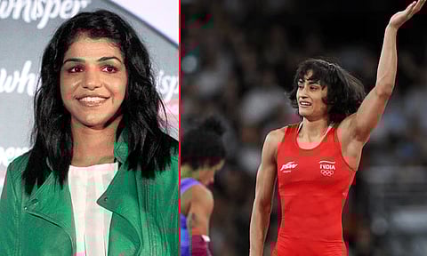 'என் கனவை நிறைவேற்றிவிட்டார்...' - வினேஷ் போகத் வெற்றி குறித்து சாக்ஷி மாலிக் உருக்கம்