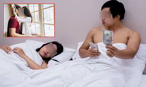 ஒவ்வொரு முறையும் தாம்பத்ய உறவுக்கு பின் பணம் வசூலித்த மனைவி; கணவன் எடுத்த அதிரடி முடிவு...!!