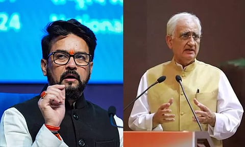 வங்காளதேச சூழல் இந்தியாவில் ஏற்படலாம் - குர்ஷித் பேச்சு; பா.ஜ.க. கடும் கண்டனம்