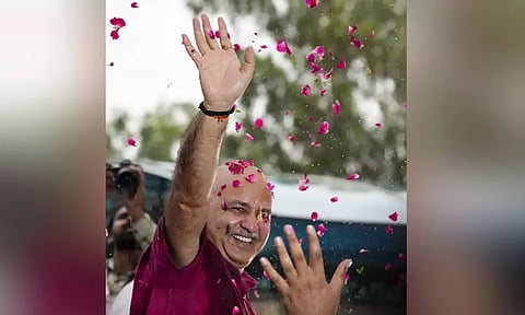 திகார் சிறையில் இருந்து மணீஷ் சிசோடியா விடுதலை