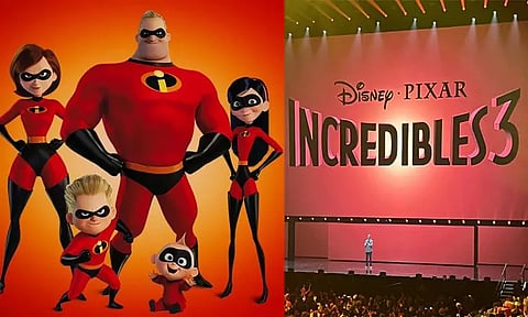 'இன்க்ரெடிபிள்ஸ் 3' படம் குறித்த அப்டேட்