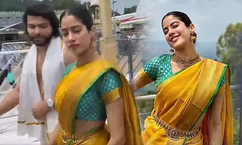 Janhvi Kapoor Visits Tirupati Temple On Sridevi's 61st Birth Anniversary, Boney Kapoor & Khushi Kapoor Remember Her