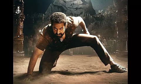 ஜூனியர் என்.டி.ஆர் பகிர்ந்த 'தேவரா' படத்தின் படப்பிடிப்பு புகைப்படம்