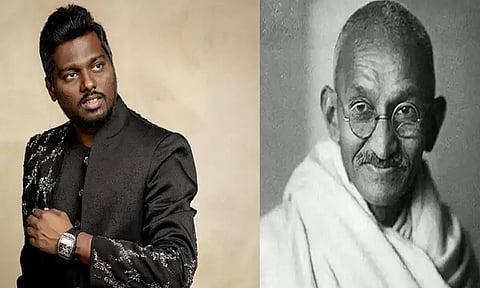 பெண் பாதுகாப்பு குறித்த காந்தியின் கருத்தை பகிர்ந்த இயக்குநர் அட்லீ