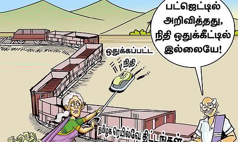 Announced in the budget, not in the budget!