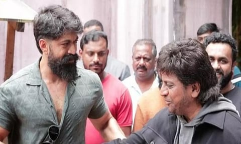 கன்னட சூப்பர்ஸ்டாரை நேரில் சந்தித்த கே.ஜி.எப் நடிகர்