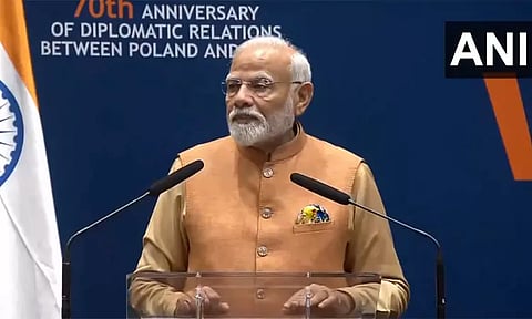 இந்தியா அனைவரின் வளர்ச்சியையும் விரும்புகிறது - போலந்தில் பிரதமர் மோடி உரை
