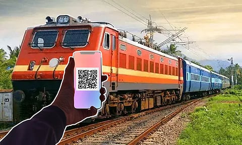 106 ரெயில் நிலையங்களில் கியூஆர் கோடு மூலம் டிக்கெட் பெறும் வசதி