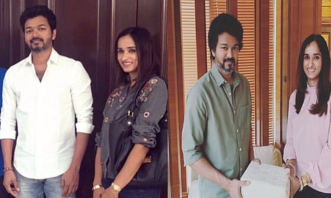 த.வெ.க தலைவர் விஜய்க்கு 'கோட்' பட தயாரிப்பாளர் வாழ்த்து