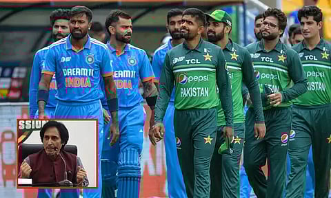 வங்காளதேசத்திற்கு எதிராக பாகிஸ்தானின் தோல்விக்கு இந்தியாதான் காரணம் - ரமீஸ் ராஜா வேதனை