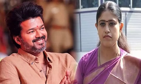 ராகுல் காந்தி கூறிதான் விஜய் கட்சி ஆரம்பித்தார் - விஜயதாரணி