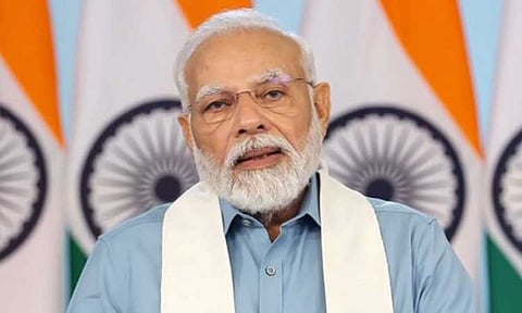 நாட்டுக்காக விளையாடிய அனைவருக்கும் பாராட்டுகள்; தேசிய விளையாட்டு தினத்தில் பிரதமர் மோடி வாழ்த்து