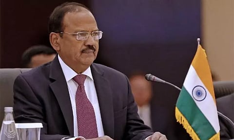 பாதுகாப்பு மாநாட்டில் பங்கேற்க அஜித் தோவல் இலங்கை பயணம்