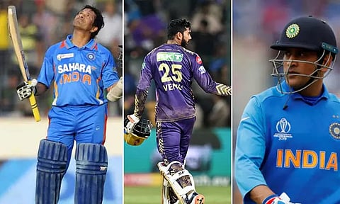 சச்சினா..? தோனியா..? யார் சிறந்த வீரர்..? - வெங்கடேஷ் ஐயர் பதில்