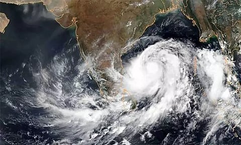 உருவானது ஆழ்ந்த காற்றழுத்த தாழ்வுப் பகுதி