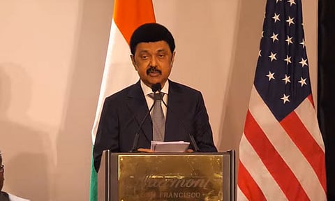 'தெற்கு ஆசியாவிலேயே முதலீடுகளை ஈர்க்க உகந்த மாநிலம் தமிழ்நாடு' - அமெரிக்காவில் மு.க.ஸ்டாலின் பேச்சு