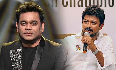 பார்முலா 4 கார் பந்தயம்: உதயநிதி ஸ்டாலினுக்கு ஏ.ஆர்.ரஹ்மான் வாழ்த்து