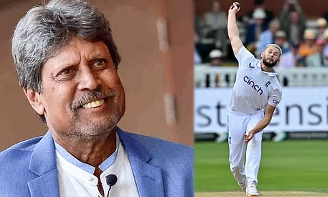 Test Cricket; Gus Atkinson equaled Kapil Dev's record