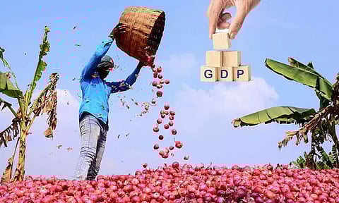 இந்தியாவின் ஜிடிபி வளர்ச்சி 6.7 சதவீதமாக சரிவு