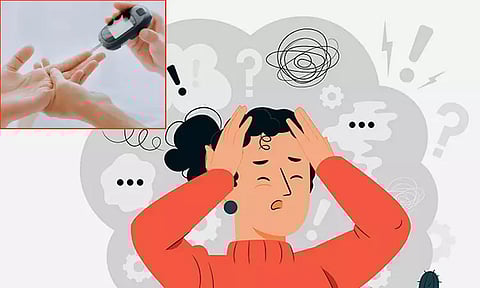 சர்க்கரை நோயாளிகளை பாதிக்கும் மன அழுத்தம்