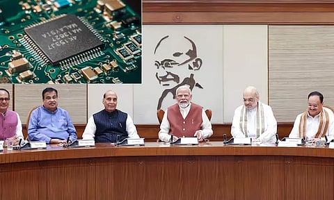 குஜராத்தில் ரூ. 3 ஆயிரத்து 300 கோடியில் செமிகண்டக்டர் ஆலை: மத்திய மந்திரிசபை ஒப்புதல்