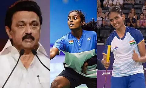 பாரா ஒலிம்பிக் பேட்மிண்டன்: பதக்கம் வென்ற துளசிமதி, மனிஷாவுக்கு முதல்-அமைச்சர் மு.க.ஸ்டாலின் வாழ்த்து