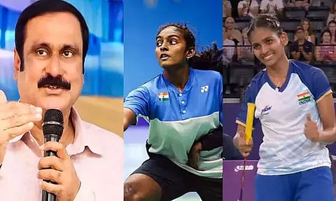 பாராஒலிம்பிக் பேட்மிண்டன்: பதக்கம் வென்ற தமிழக வீராங்கனைகளுக்கு அன்புமணி ராமதாஸ் வாழ்த்து
