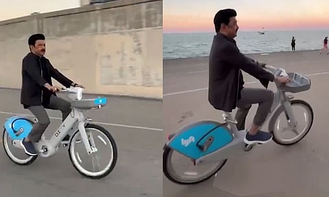 சிகாகோவில் சைக்கிளில் பயணம் செய்த முதல்-அமைச்சர் மு.க.ஸ்டாலின்