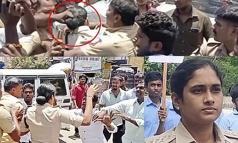 அருப்புக்கோட்டை பெண் டி.எஸ்.பி. மீது தாக்குதல்: 8 பேர் மீது பாய்ந்த வன்கொடுமை தடுப்புச்சட்டம்