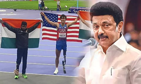 பாரா ஒலிம்பிக்: மாரியப்பன் தங்கவேலுக்கு முதல்-அமைச்சர் மு.க.ஸ்டாலின் வாழ்த்து