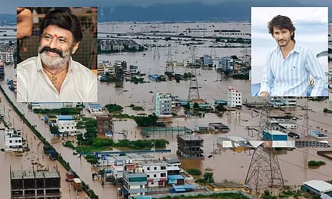 ஆந்திரா, தெலுங்கானா மழை வெள்ள பாதிப்பு - தலா ரூ. 1 கோடி நிதியுதவி வழங்கிய மகேஷ் பாபு, பாலையா