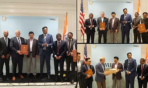 முதல்-அமைச்சர் மு.க.ஸ்டாலின் முன்னிலையில் ரூ.850 கோடி மதிப்புள்ள புரிந்துணர்வு ஒப்பந்தங்கள் கையெழுத்து