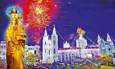 வேளாங்கண்ணி பேராலய ஆண்டு திருவிழா: பெரிய தேர் பவனி நாளை நடக்கிறது