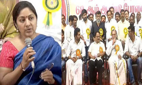 திரைத்துறை பாலியல் புகார் குறித்து ஊடகங்களில் பேச வேண்டாம்; நடிகர் சங்கத்தில் புகாரளியுங்கள் - நடிகை ரோகிணி