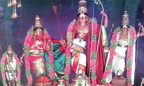 முக்தி வழங்கும் புன்னைநல்லூர் கோதண்டராமர்