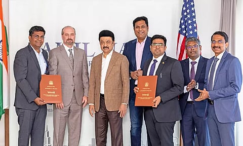 கேட்டர்பில்லர் நிறுவனத்துடன் தமிழக அரசு ரூ.500 கோடிக்கு புரிந்துணர்வு ஒப்பந்தம்