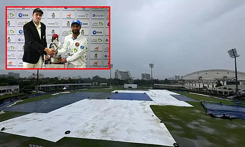 நியூசிலாந்து - ஆப்கானிஸ்தான் டெஸ்ட்: 4-வது நாள் ஆட்டமும் ரத்து.. ரசிகர்கள் ஏமாற்றம்