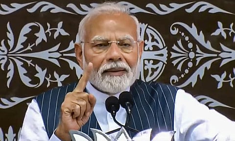 பா.ஜ.க.வால் மட்டுமே ஜம்மு காஷ்மீருக்கு மாநில அந்தஸ்து வழங்க முடியும் - பிரதமர் மோடி