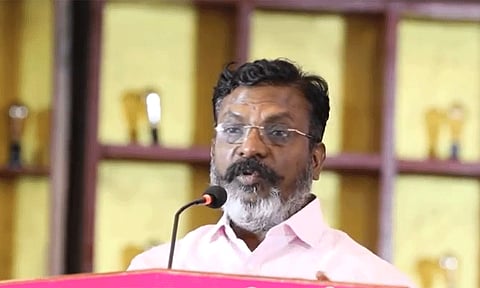 ஆட்சி அதிகாரத்தில் பங்கு... இருமுறை நீக்கப்பட்ட வீடியோவை மீண்டும் பதிவு செய்த திருமாவளவன்