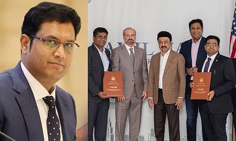 முதல்-அமைச்சரின் அமெரிக்கப் பயணம் மாபெரும் வெற்றி - அமைச்சர் டி.ஆர்.பி. ராஜா பெருமிதம்