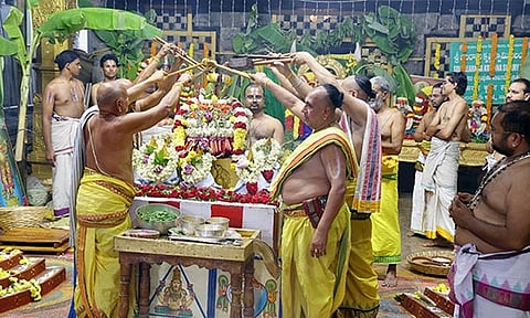 திருச்சானூரில் பவித்ரோற்சவம் தொடங்கியது