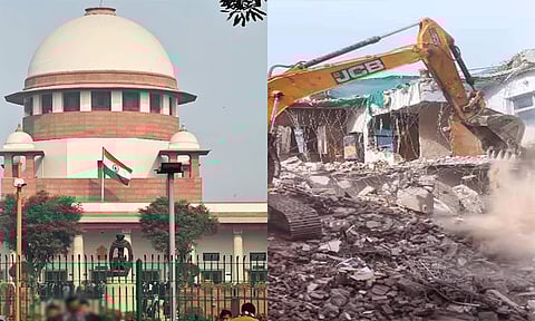 புல்டோசர் நடவடிக்கை - தடை விதித்த சுப்ரீம் கோர்ட்டு