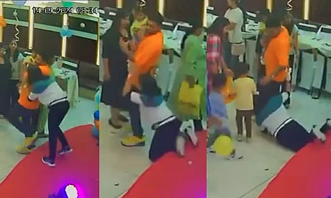 மகனின் பிறந்தநாள் விழாவில் சோகம்... மாரடைப்பால் பெண் உயிரிழப்பு