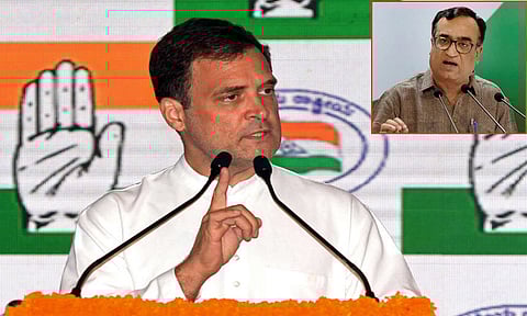 ராகுல் காந்தி- அஜய் மக்கான்