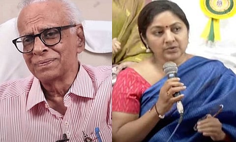 நடிகைகள் குறித்து அவதூறு பேச்சு: மன்னிப்பு கோரும் டாக்டர் காந்தராஜ்